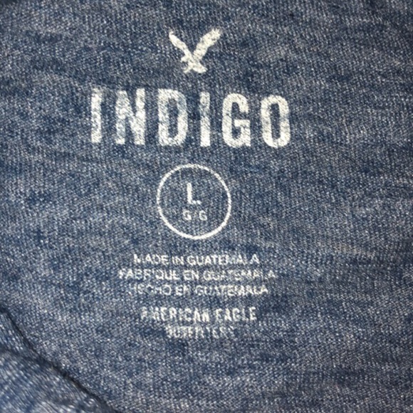 American Eagle Hoodie, Size: L, Color: Blue - Picture 3 of 3